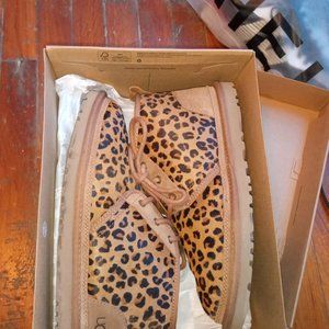 UGG Neumel Leopard  Calf hair boot